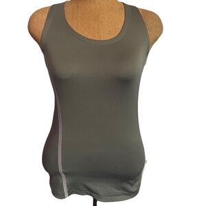 The North Face Women's Gray Sleeveless exercise Top razor back size S/P